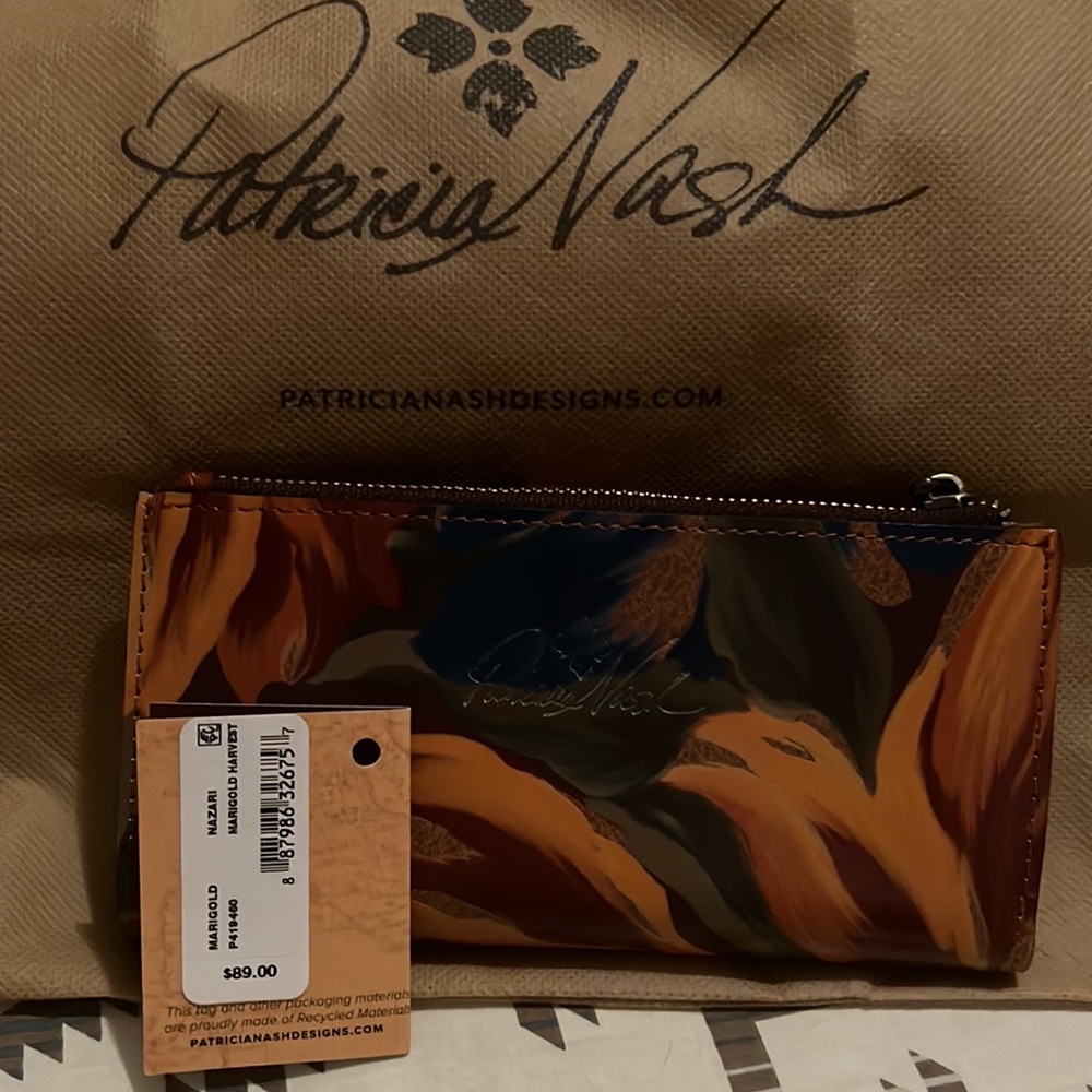 Patrica Nash leather purse, brand new, and wallet - Picture 3 of 4